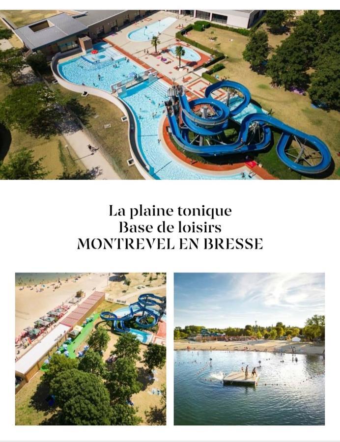 Bulles Etoilees Appartement Avec Jacuzzi Prive Montrevel-en-Bresse 外观 照片